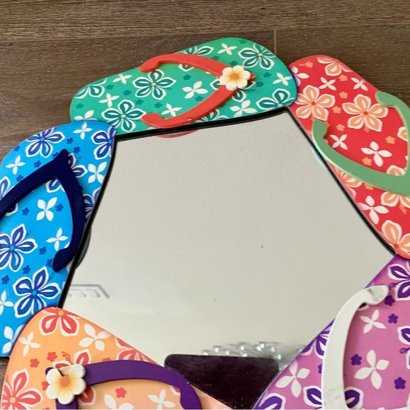 Colorful Flip-Flop Mirror - Picture 3 of 8